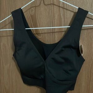 Black Women's Sports Bra